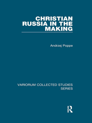 cover image of Christian Russia in the Making